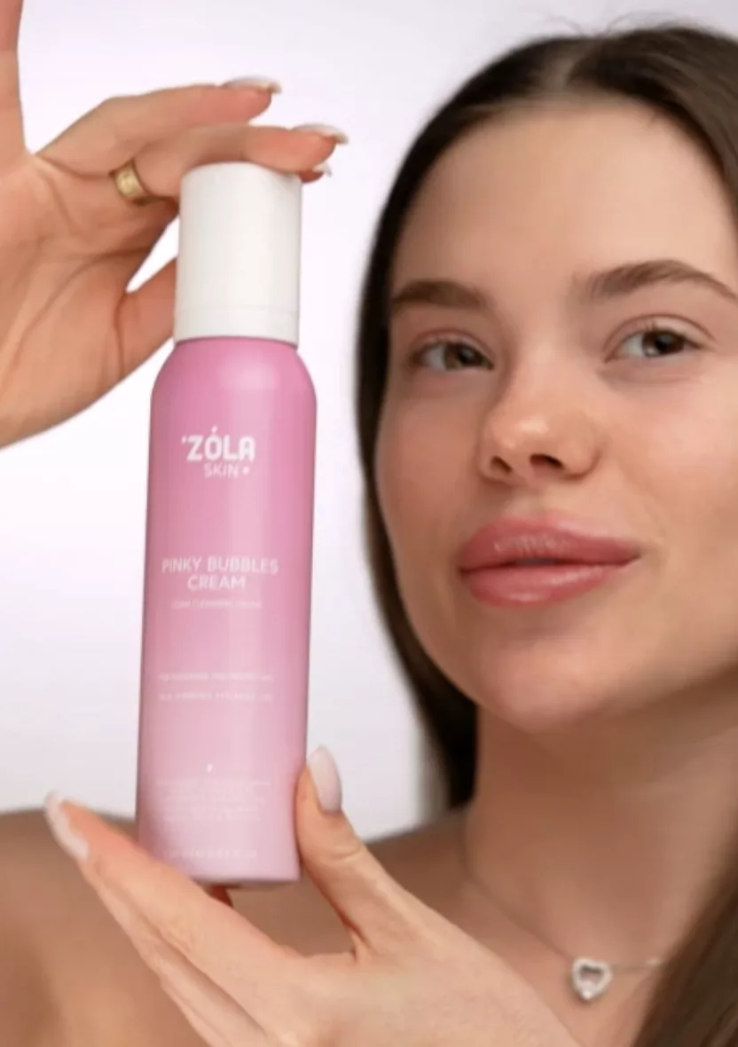 ZOLA SKIN Krem pianka do oczyszczania Pinky Bubbles Cream 150 ml piana