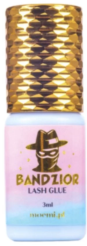 Klej Do Rzęs Bandzior 3ml - Szybkoschnący 0,5 Sek Niskooparowy | Moemi Lashes