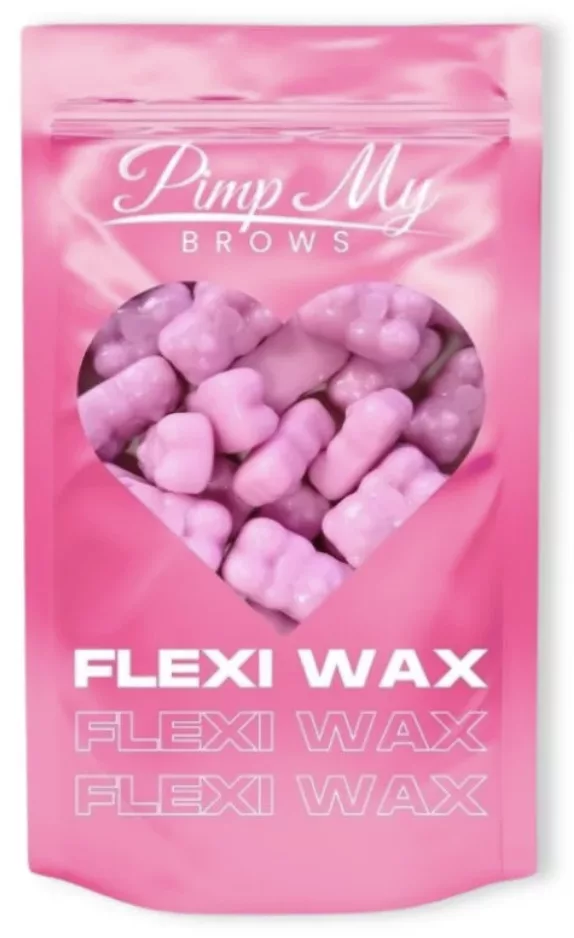 Flexi Wax Transparentny Hipoalergiczny Wosk Twardy Pimp My Brows