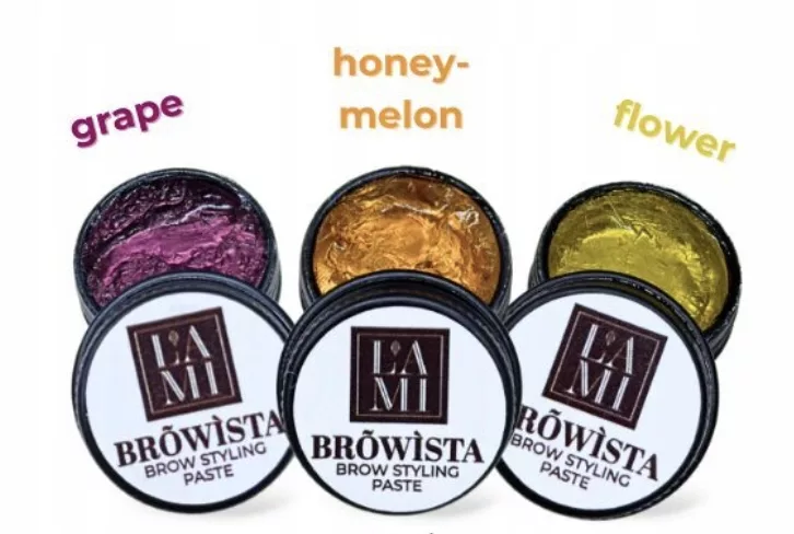 LAMI LASHES Browista styling paste – pasta do stylizacji 20 ml MELON