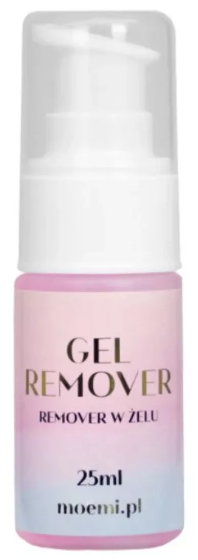 Remover w Żelu w Pompce 25ml Moemi
