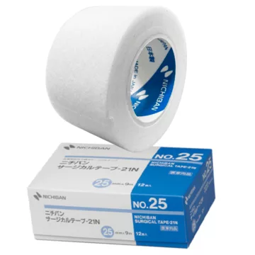 Taśma Nichiban Nichipore papierowa medyczna do przedłużania rzęs 2,5cm X 6m