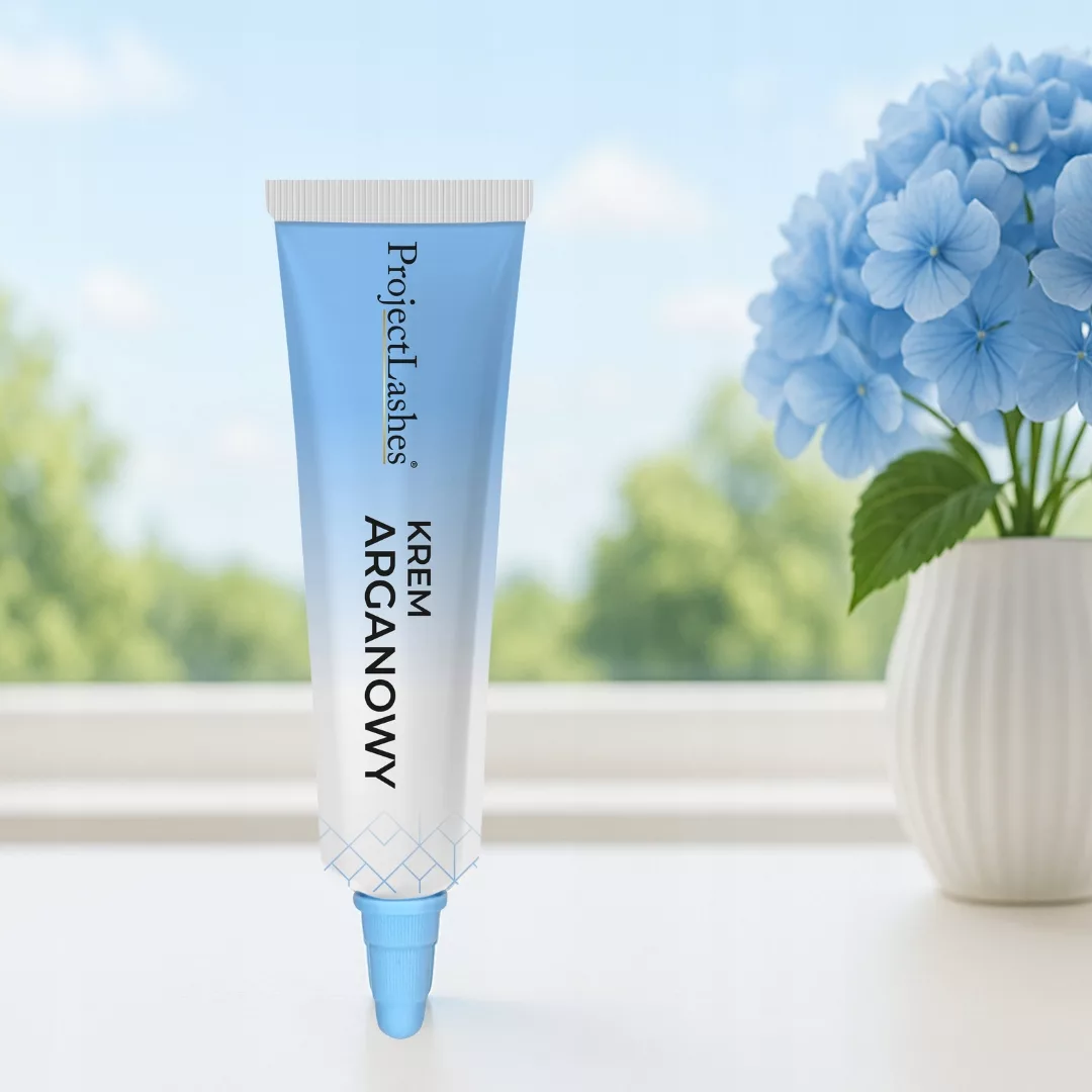 Krem arganowy ProjectLashes 15 ml odżywiająca regeneracja brwi i rzęs