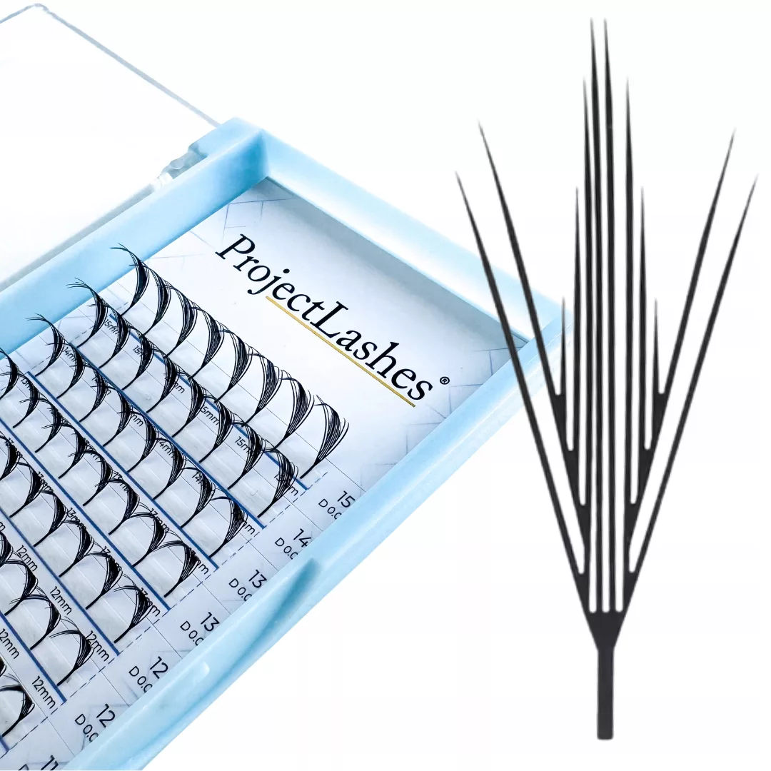 Sztuczne rzęsy Manga Anime Comic ProjectLashes WING FANS MIX 8-15mm