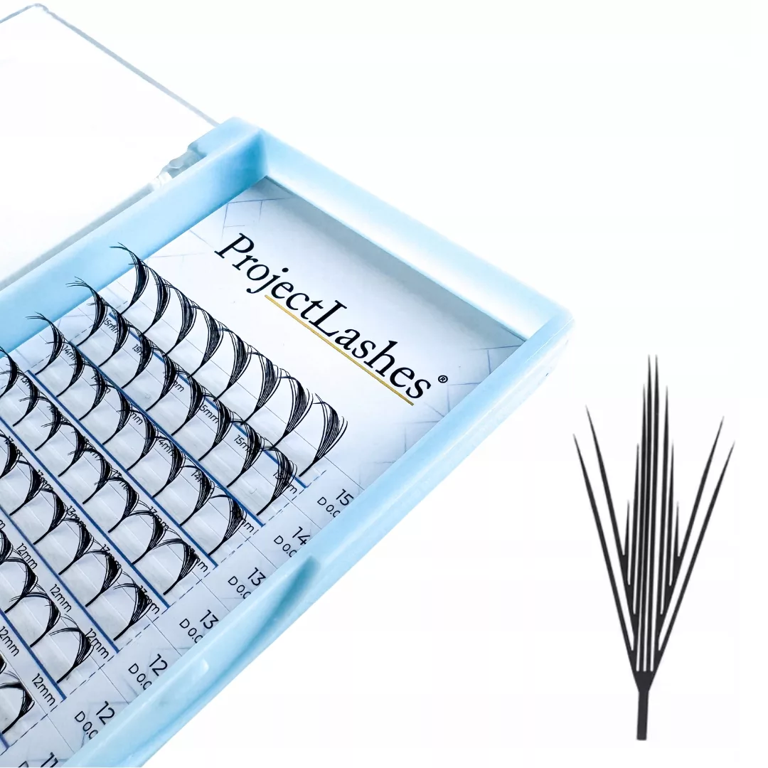 Sztuczne rzęsy Manga Anime Comic ProjectLashes WING FANS MIX 8-15mm