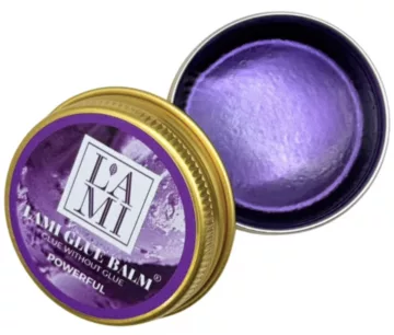 LAMI LASHES POWERFUL Balm glue klej bez kleju 20g GRAPE mocny