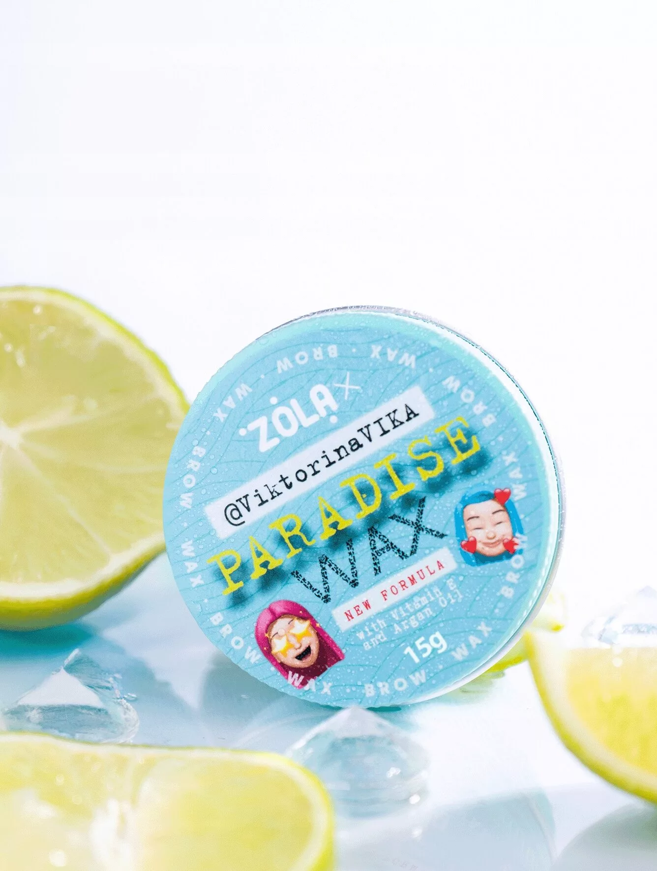 ZOLA x Viktorina Vika Wosk do stylizacji brwi Paradise Wax 15g