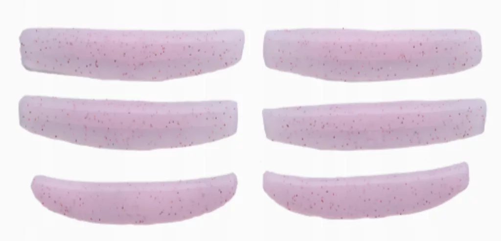 ZOLA Formy silikonowe Jelly L-curl do laminacji rzęs GÓRNE I DOLNE