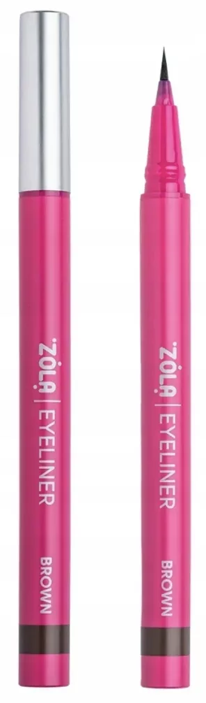 Zola eyeliner w pędzelku brązowy BROWN do stylizacji oka