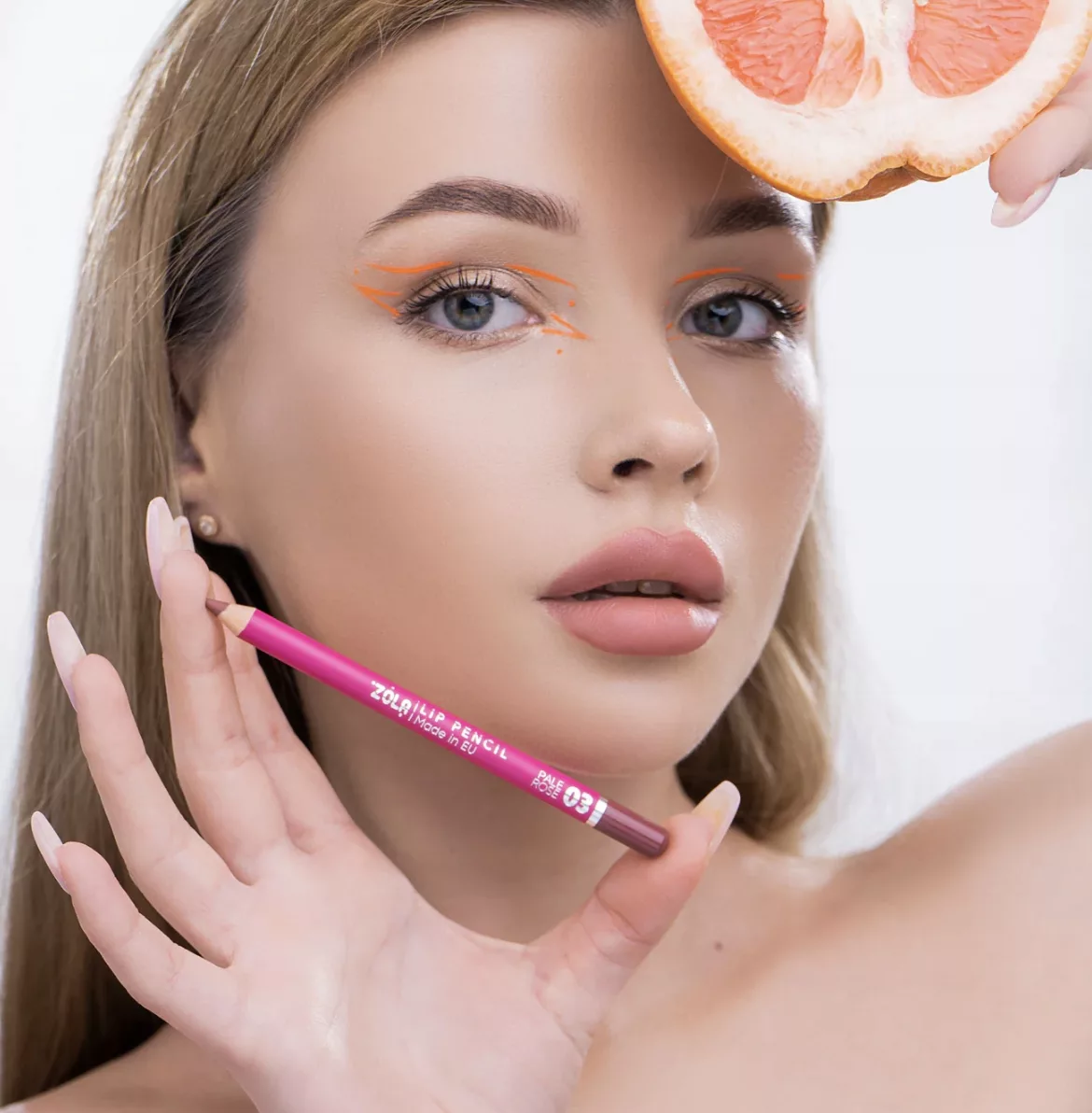 ZOLA kredka do konturowania, modelowania i wypełniania ust 03 PALE ROSE