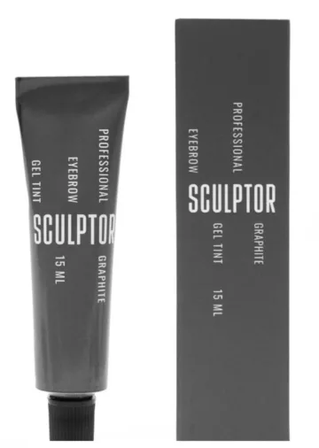 SCULPTOR Farba do brwi żelowa 15ml GRAFIT