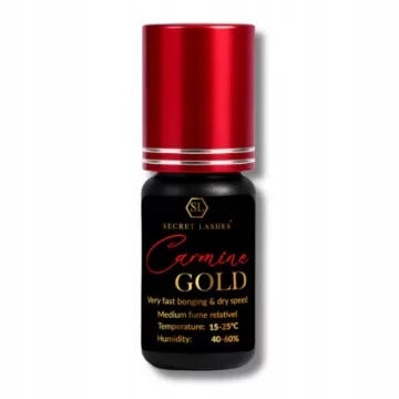 Klej do rzęs SECRET LASHES SL Carmine Gold 5g + GRATIS
