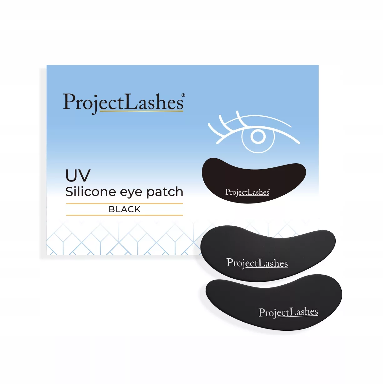 Zestaw Lampa UV do przedłużania rzęs – okulary klej płatki pod oczy taśma