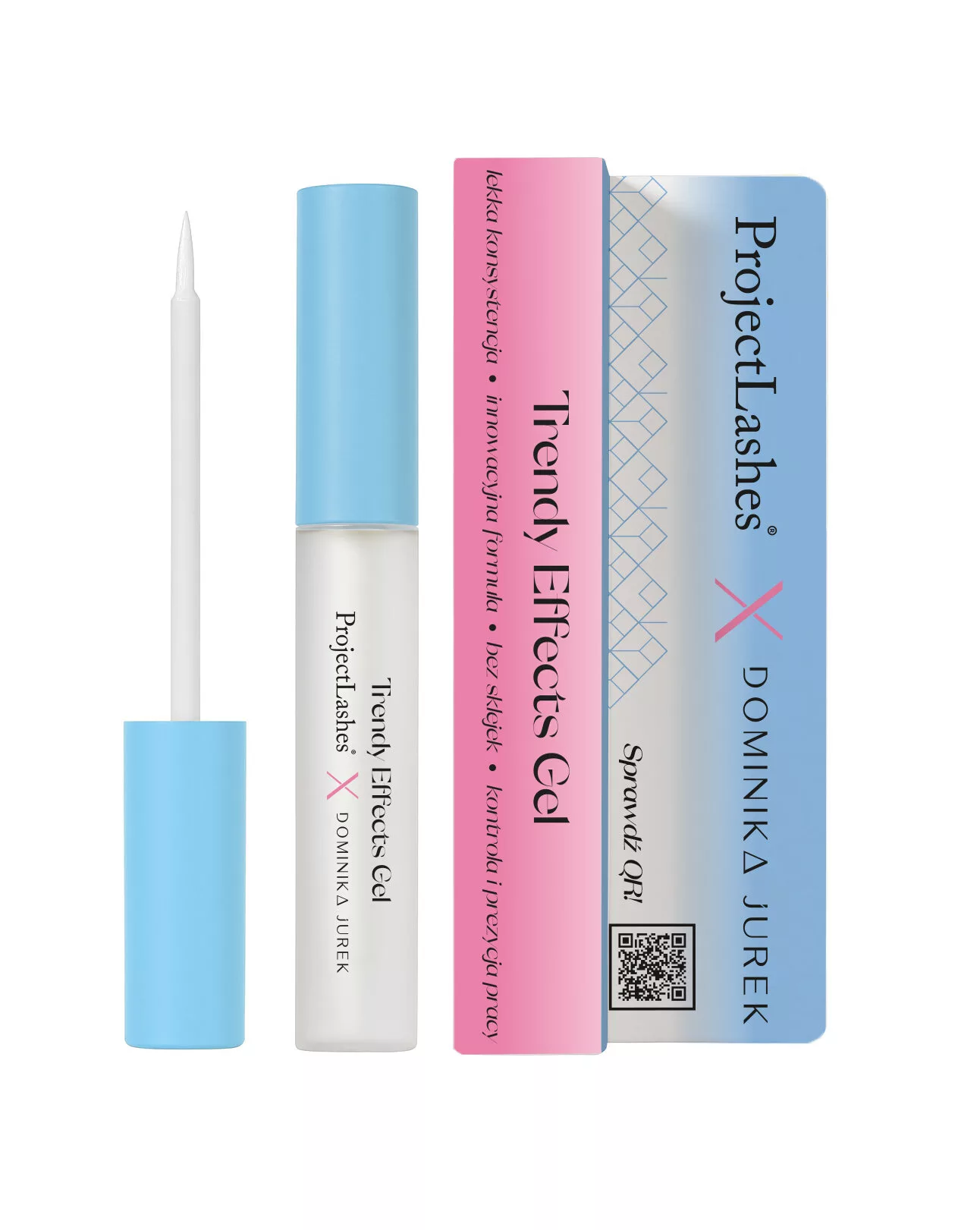 Trendy Effects Gel ProjectLashes X Dominika Jurek Efekt Kim & Wet Rays