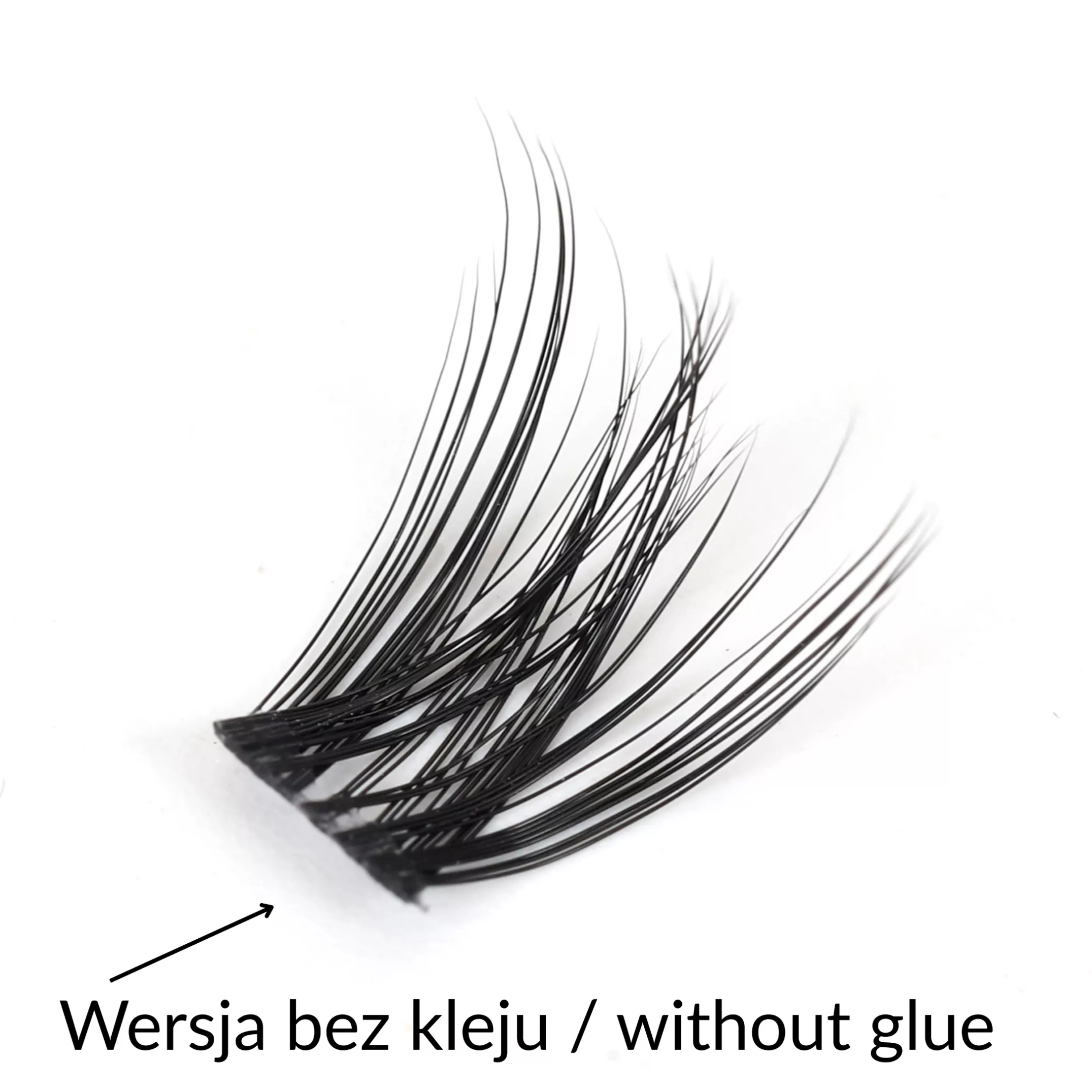 Rzęsy bondingowe ProjectLashes VelvetBond DIY mix 10-12-14mm CLASSIC cluster