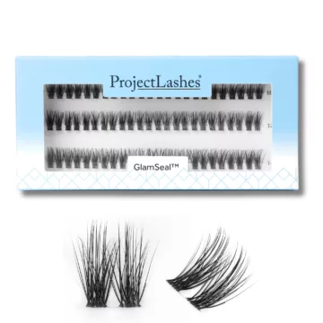 Rzęsy bondingowe ProjectLashes GlamSeal DIY mix 10-12-14mm CLASSIC cluster