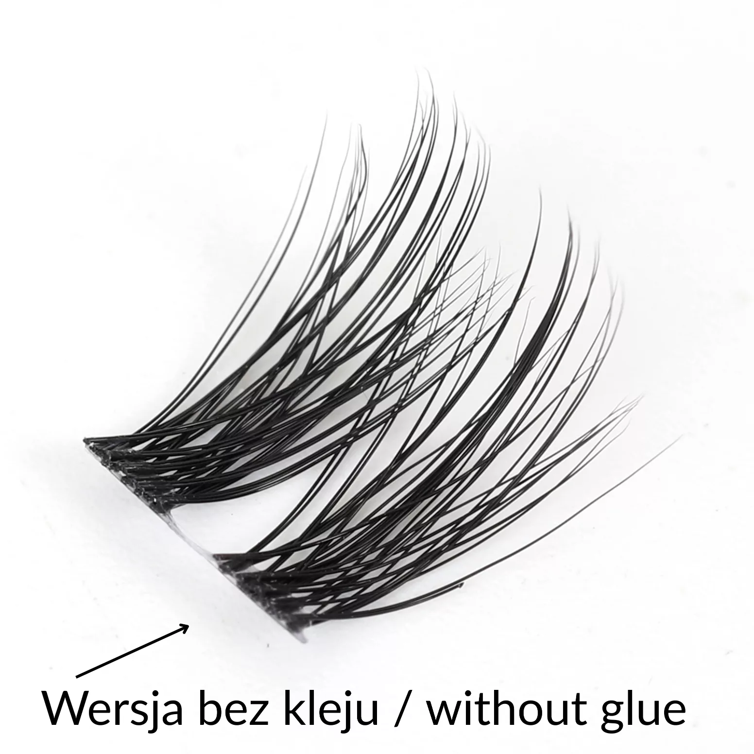 Rzęsy bondingowe ProjectLashes GlamSeal DIY mix 10-12-14mm CLASSIC cluster