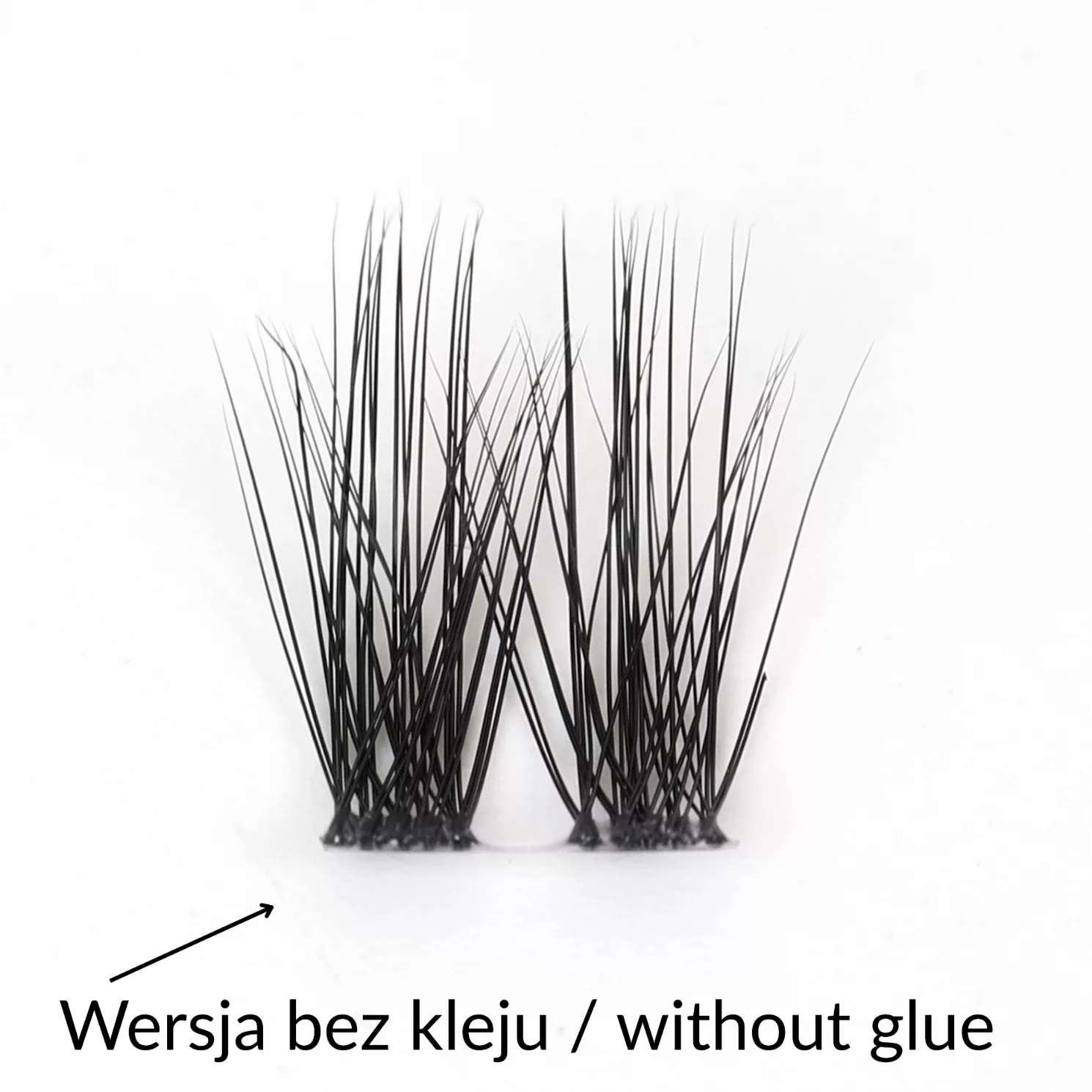 Rzęsy bondingowe ProjectLashes GlamSeal DIY mix 10-12-14mm CLASSIC cluster