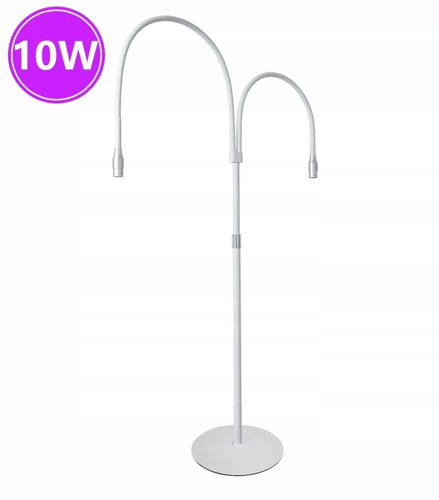 PODWÓJNA Lampa UV do przedłużania rzęs ProjectLashes + okulary BIAŁA