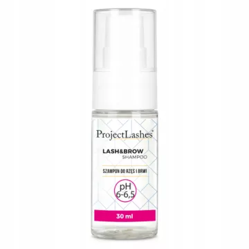 ProjectLashes Profesjonalny szampon do rzęs i brwi 30 ml NISKIE pH 6-6,5