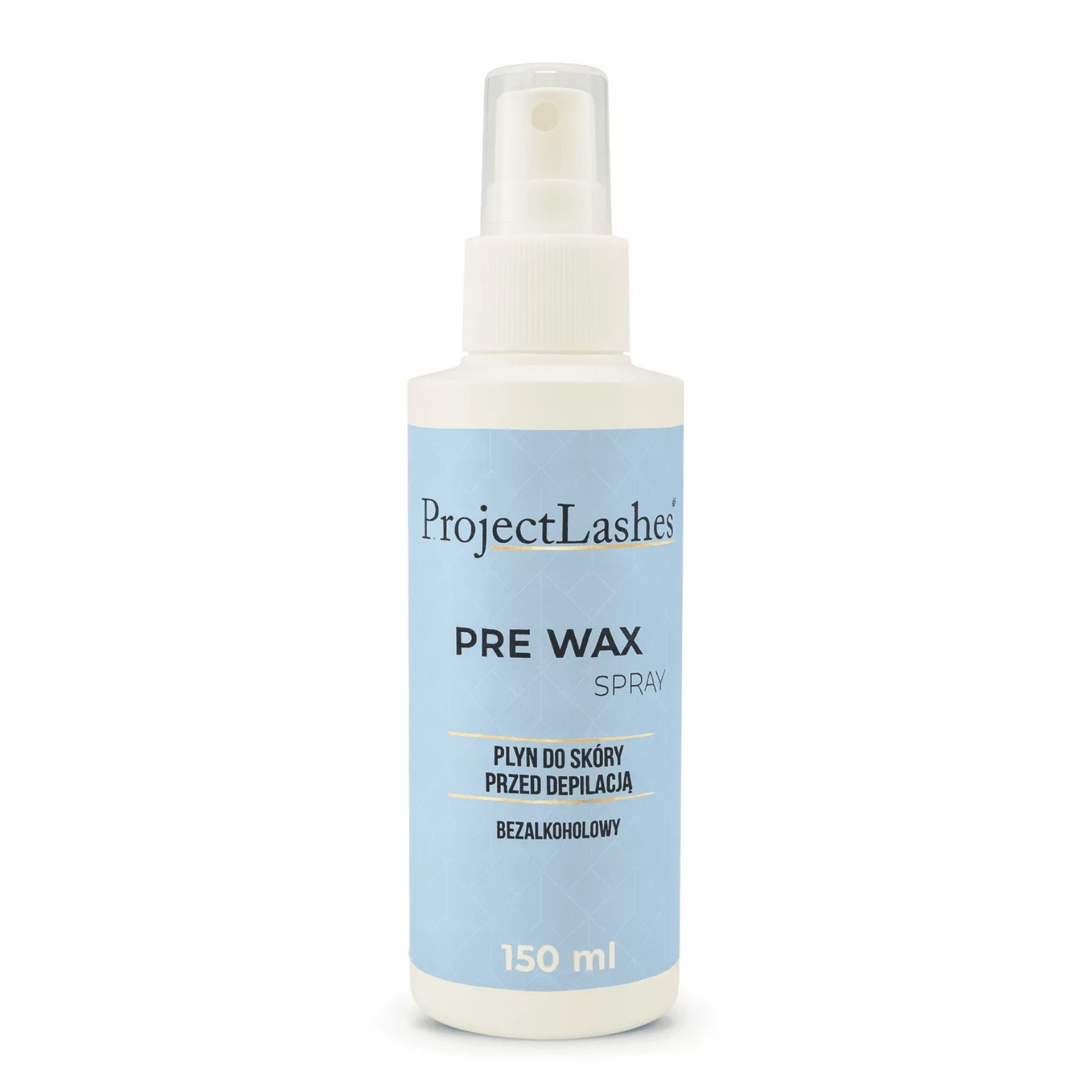 ProjectLashes PreWax spray płyn do oczyszczania skóry przed depilacja 150ml