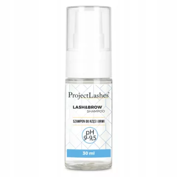 ProjectLashes Profesjonalny szampon do rzęs i brwi 30 ml WYSOKIE pH 9-9,5