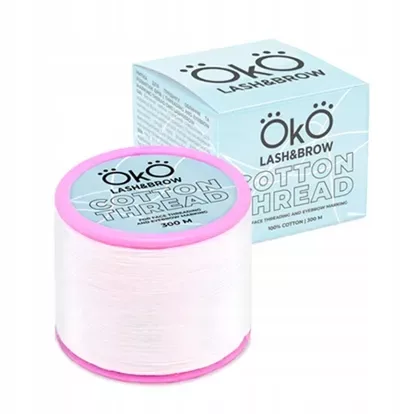 OkO Lash&Brow Cotton Thread Nitka do nitkowania twarzy wyznaczania kształtu