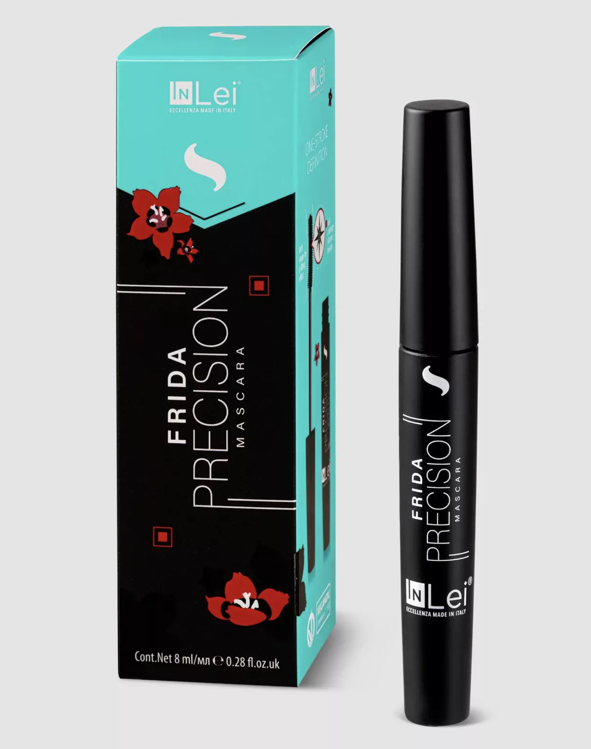 InLei FRIDA PRECISION tusz do rzęs naturalnych i przedłużanych 8ml
