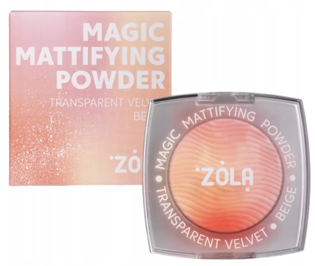 ZOLA Magic Mattifying Powder Puder do makijażu Matujący BEIGE 5 g