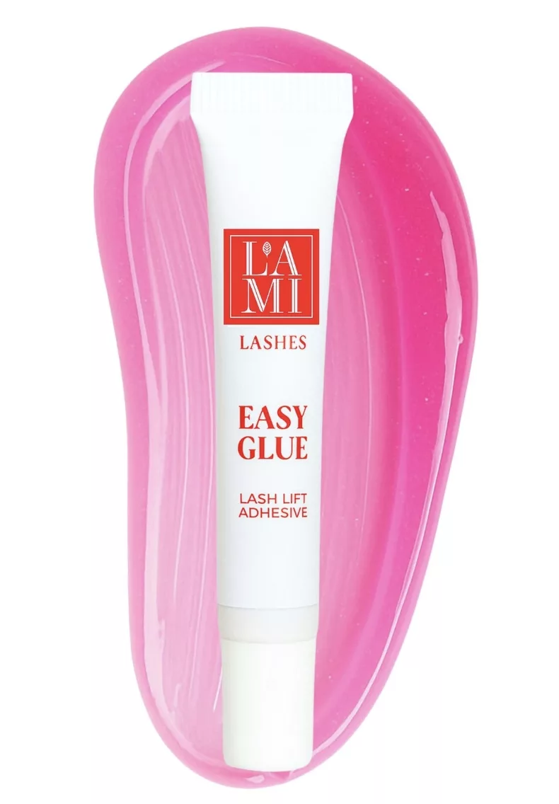 LAMI LASHES Easy Glue 7g klej do laminacji rzęs różowy