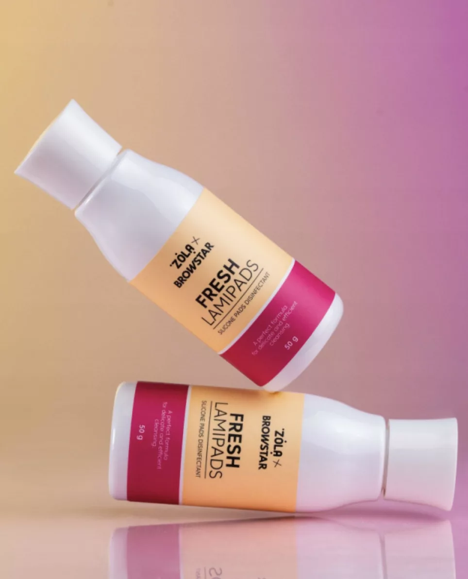 ZOLA Środek dezynfekujący do silikonowych wałeczków Fresh Lami Pads 50 g