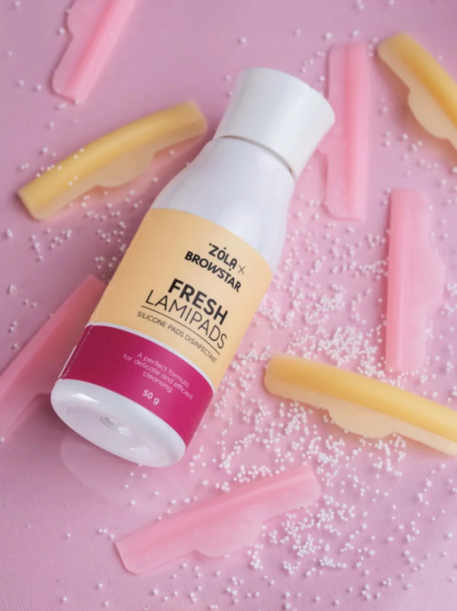ZOLA Środek dezynfekujący do silikonowych wałeczków Fresh Lami Pads 50 g
