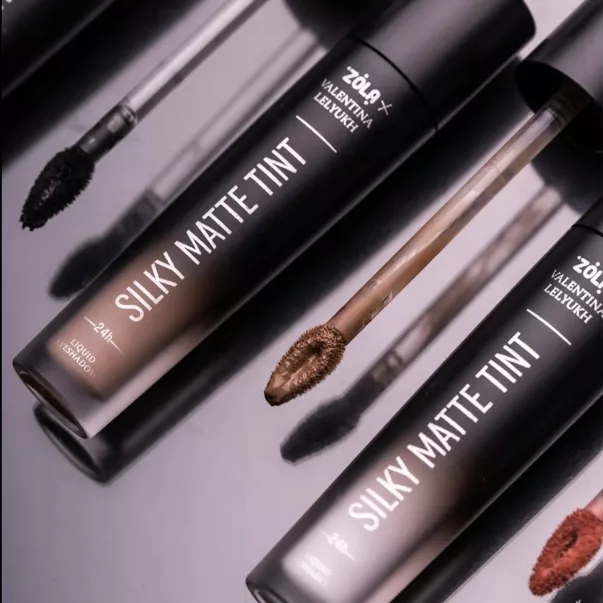 ZOLA Silky Matte Tint Płynne Cienie cień do Powiek 04 Sand Stone 5 ml