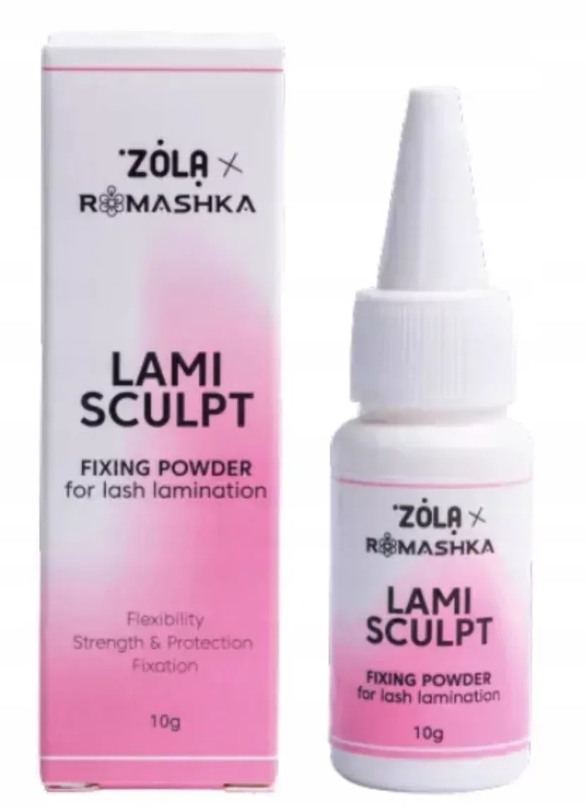 ZOLA x Romashka Puder utrwalający do laminowania rzęs Lami Sculpt 10 g
