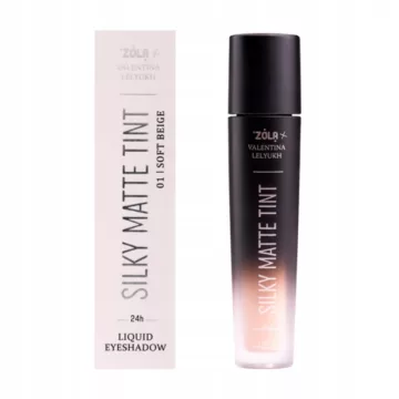 ZOLA Silky Matte Tint Płynne Cienie cień do Powiek 01 Soft Beige 5 ml