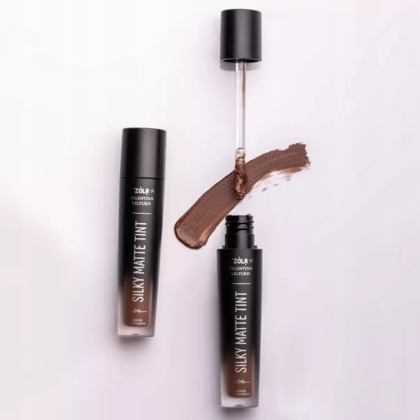 ZOLA Silky Matte Tint Płynne Cienie cień do Powiek 06 Espresso 5 ml