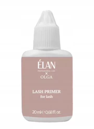 ELAN Primer do przedłużania rzęs truskawkowy Łagodny 15ml