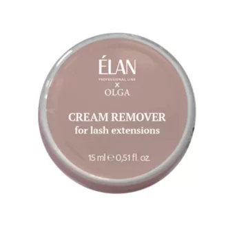 ELAN remover w kremie do usuwania rzęs 15ml krem truskawkowy