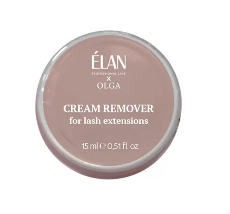 ELAN remover w kremie do usuwania rzęs 15ml krem truskawkowy