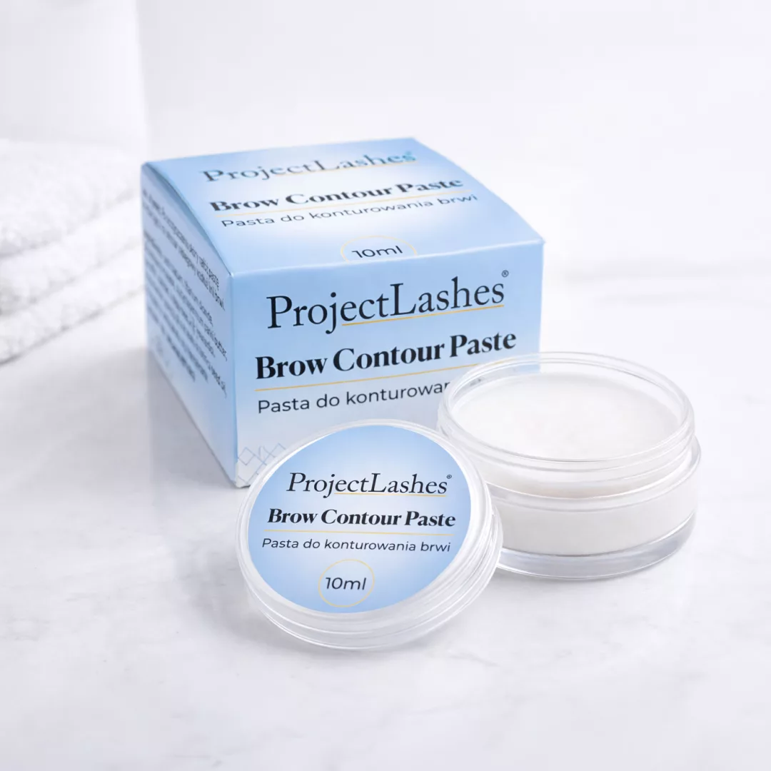 Pasta do konturowania brwi ProjectLashes Brow Contour Paste 10ml Pure White