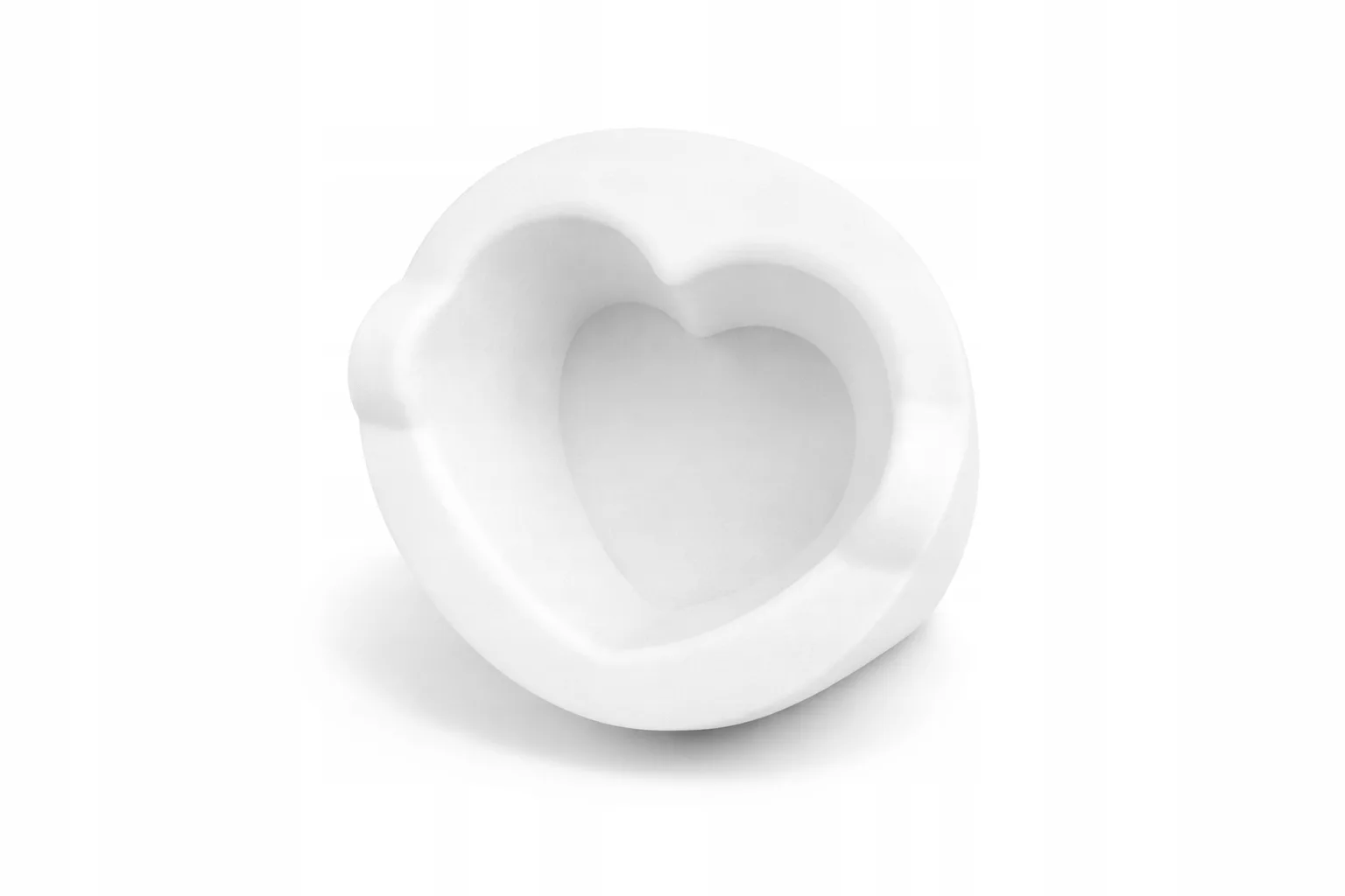 Silikonowy pojemnik do podgrzewacza serce ProjectLashes biały