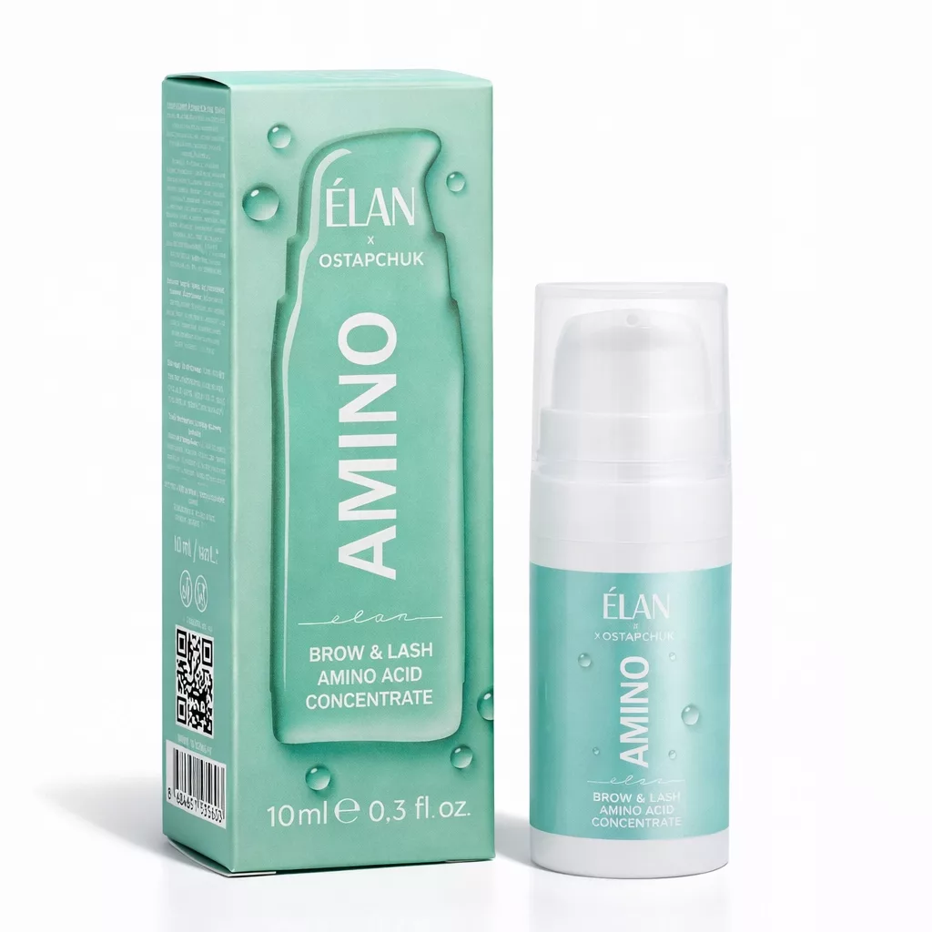 Koncentrat aminokwasowy do brwi i rzęs regenerujący ELAN 10 ml regeneracja