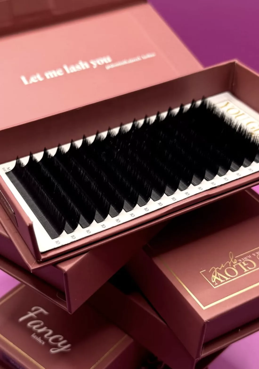 Rzęsy syntetyczne YOU GLOW GIRL M 0,07