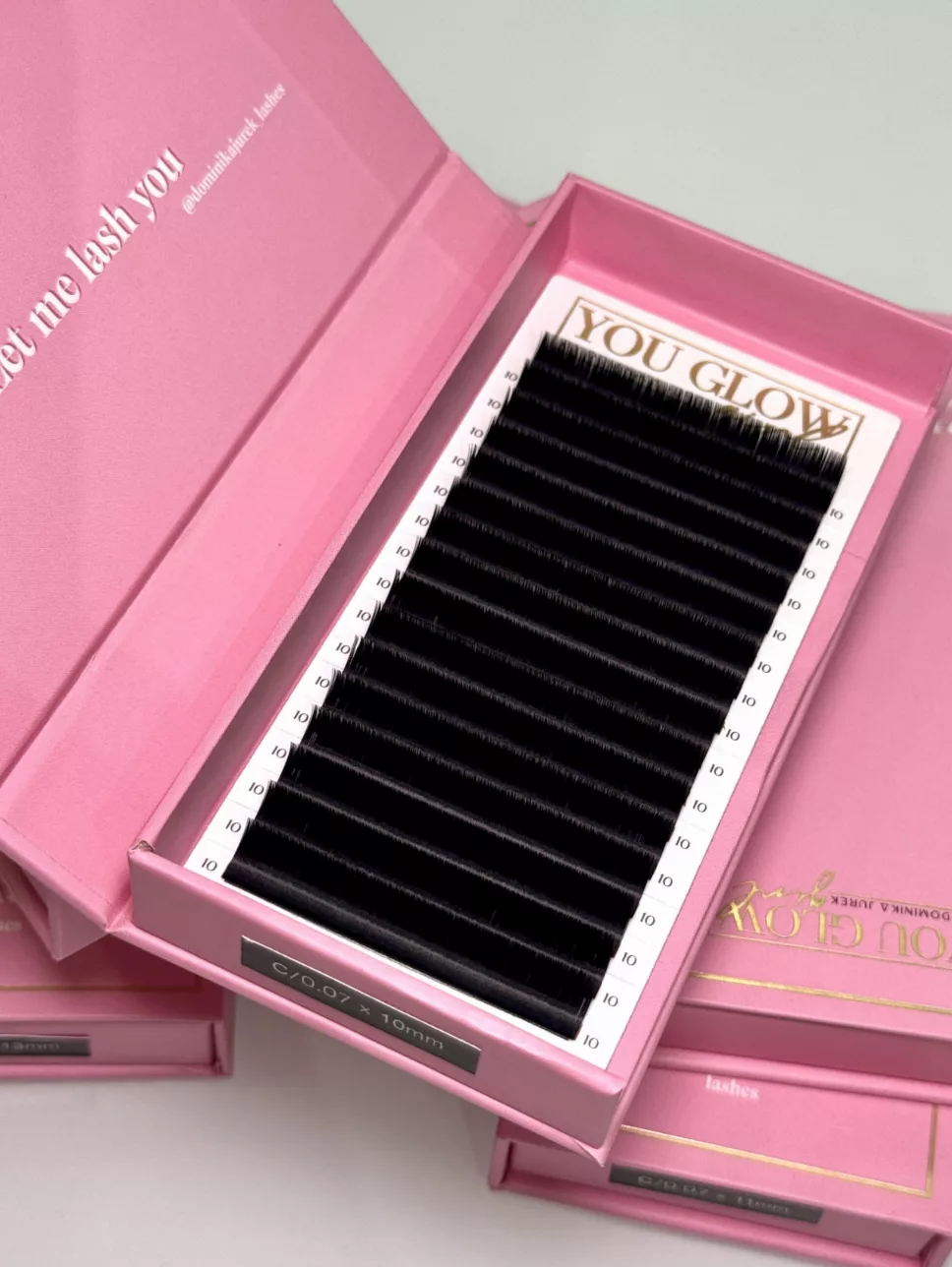 Rzęsy czarne C 0,07 YOU GLOW GIRL