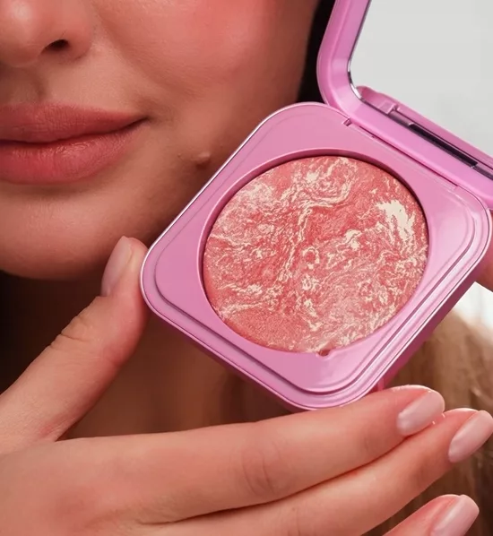 ZOLA Róż do Policzków Velvet Blush Glow 02 Natural Touch