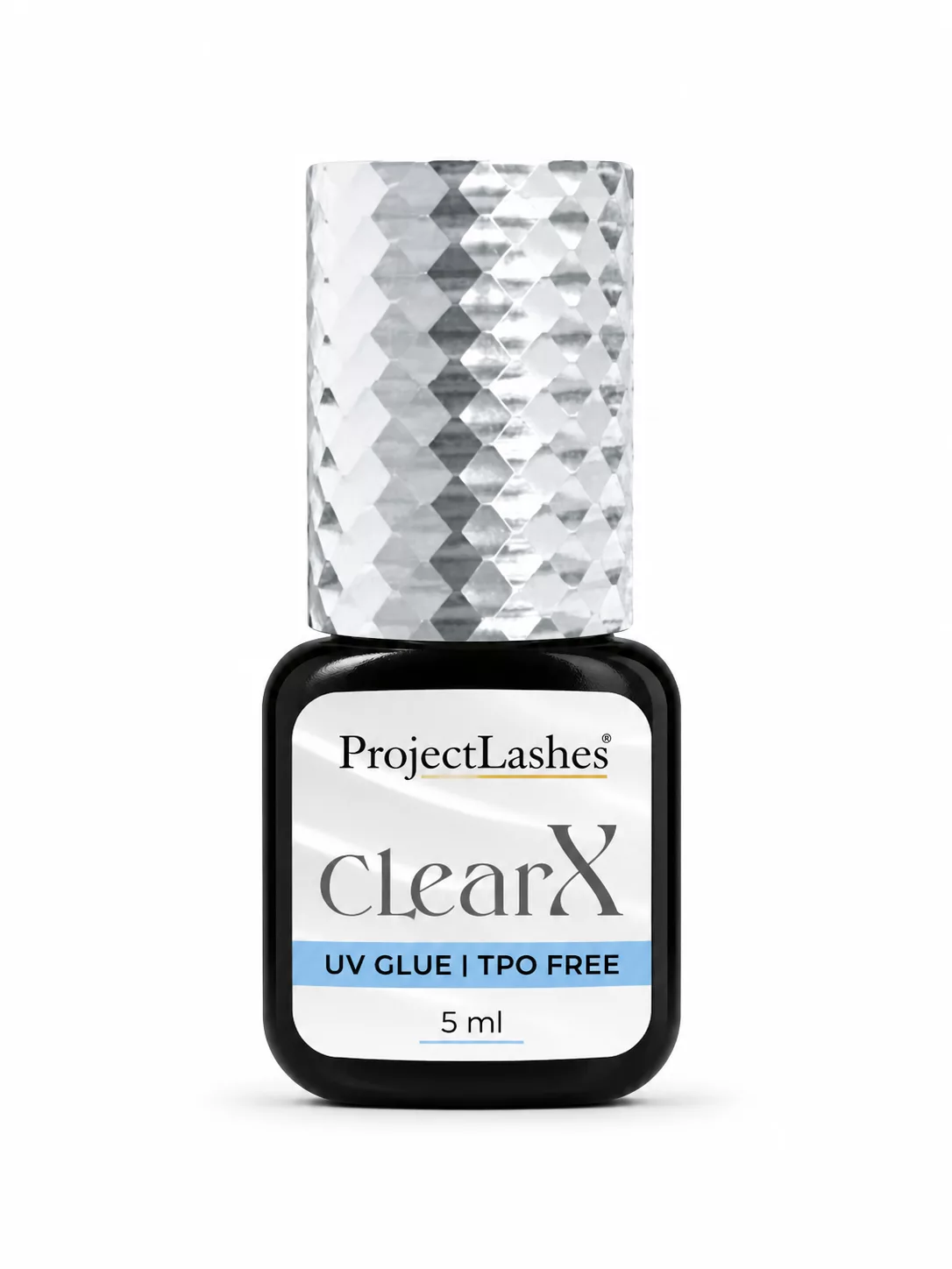 Klej do przedłużania rzęs UV LED ProjectLashes ClearX przeźroczysty 5ml bez TPO