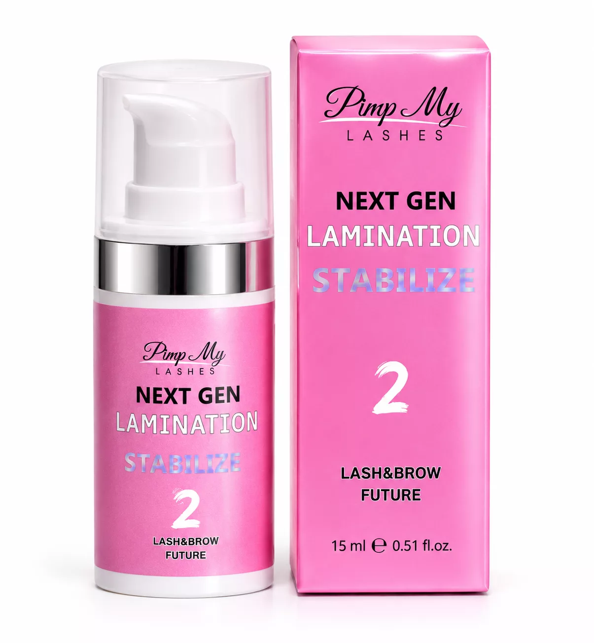 Preparat do koreańskiej laminacji rzęs i brwi step 1 activate CYSTEAMINE PINK NEXT GEN LAMINATION Pimp My Lashes
