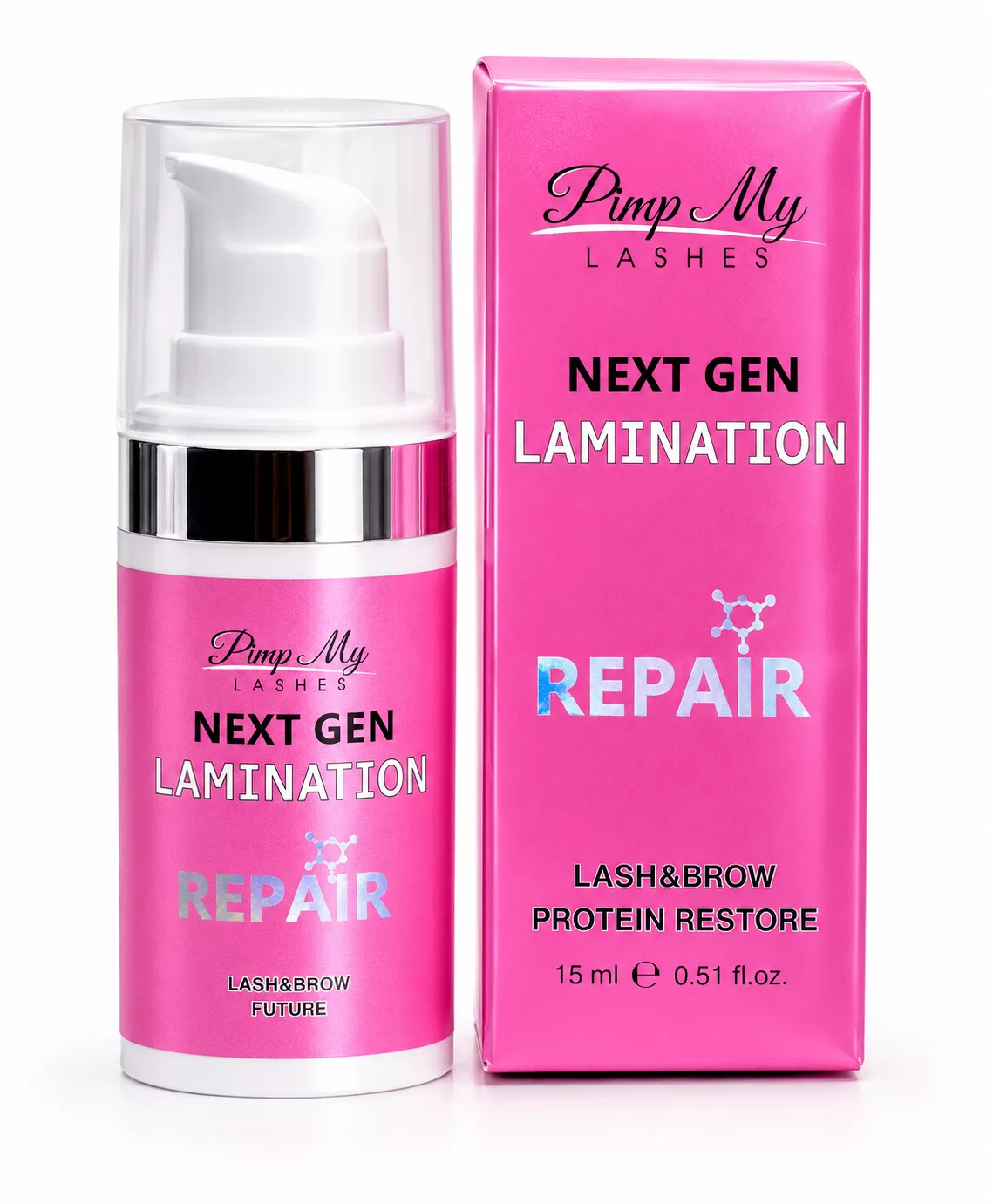 Preparat do koreańskiej laminacji rzęs i brwi step 1 activate CYSTEAMINE PINK NEXT GEN LAMINATION Pimp My Lashes