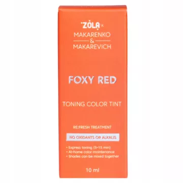 ZOLA Farba Tonująca Toning Color Tint Foxy Red 10 ml