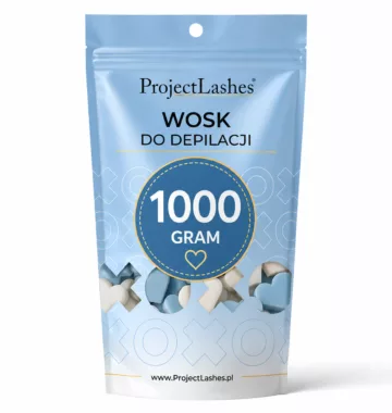 ProjectLashes XOXO Wax Wosk Twardy do depilacji SERCA color MIX 1000g